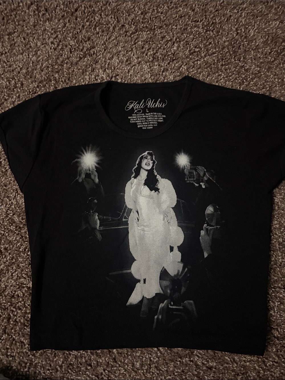 Kali Uchis baby tee